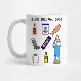 Craphole Island Survival Guide Mug